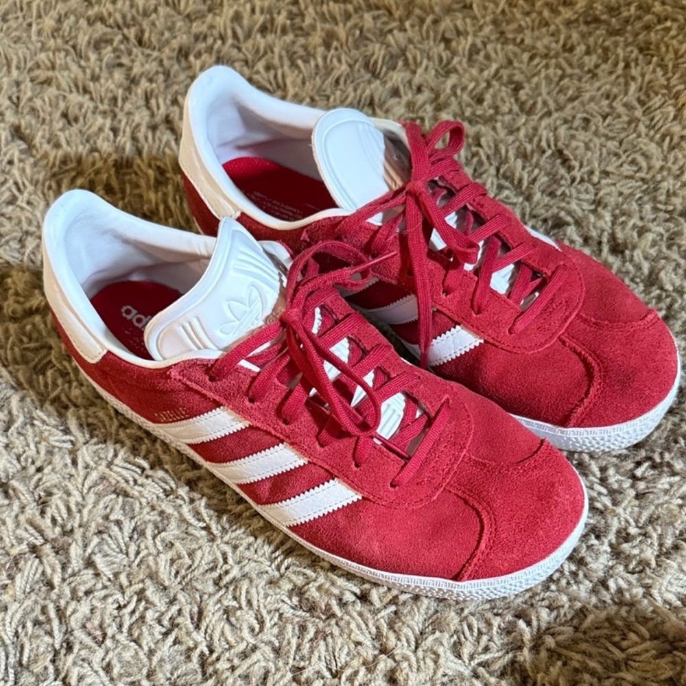 Adidas Kids Gazelle sneakers Red/White - Picture 7 of 9